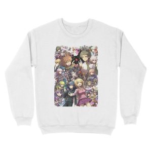 Alternative view of Danganronpa - Makato / Hajime / Kaede / Nagito Unisex Crewneck Sweatshirt