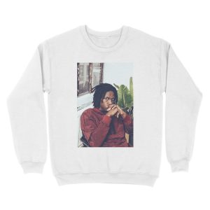 Alternative view of Daniel Caesar Unisex Crewneck Sweatshirt
