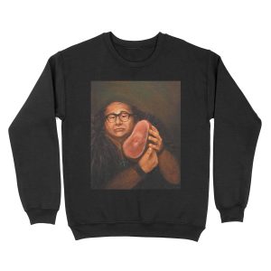 Danny Devito and his Beloved Ham Unisex Crewneck Sweatshirt