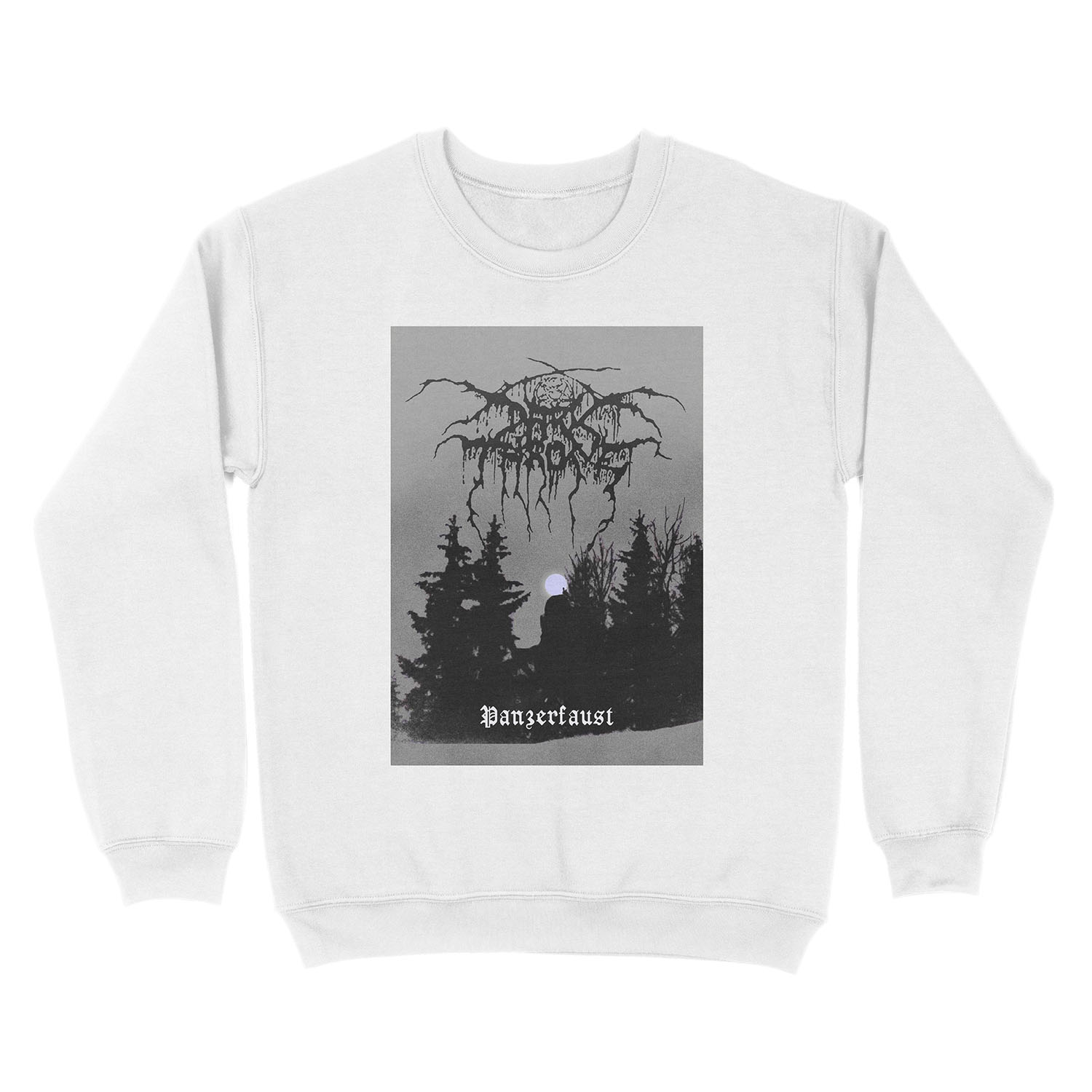 Darkthrone / Panzerfaust / Dark Throne Unisex Crewneck Sweatshirt - Image 2