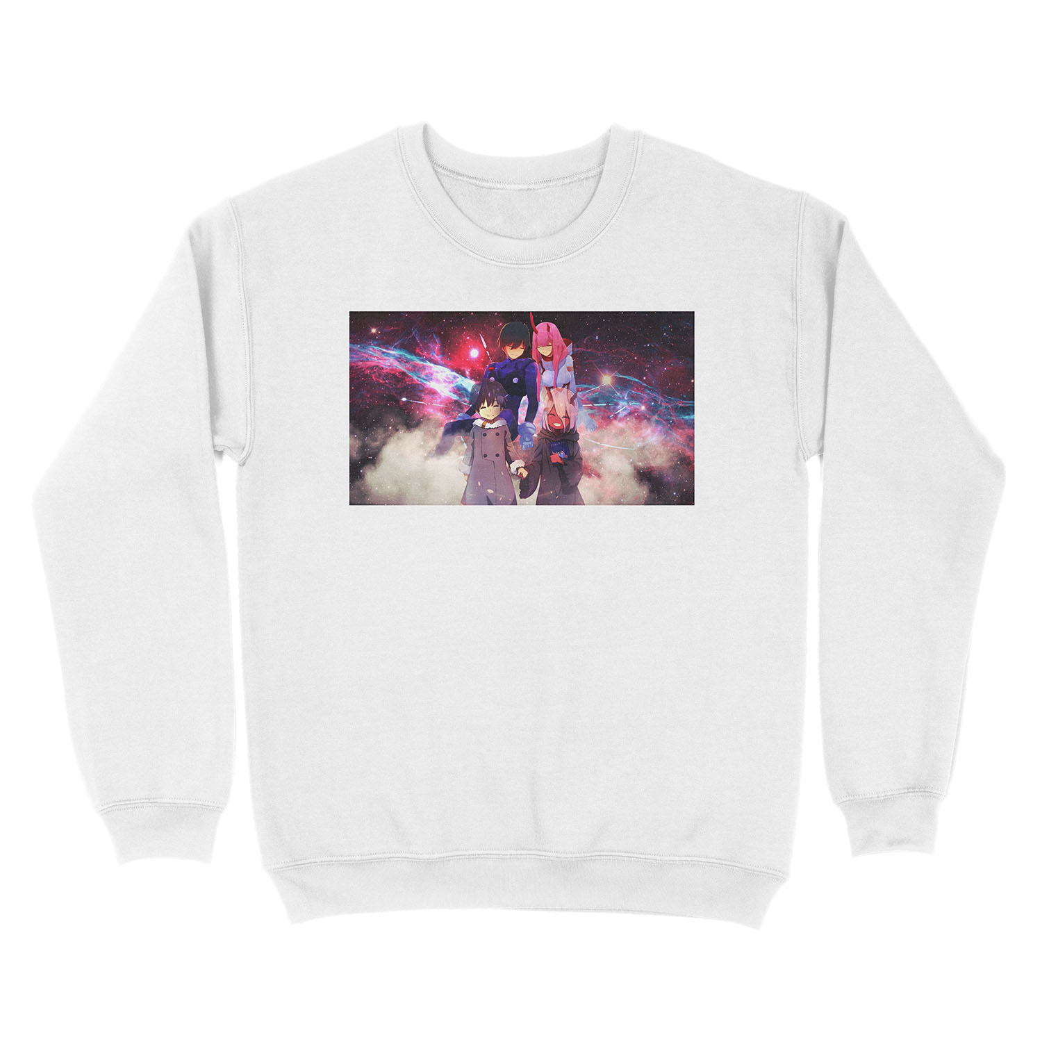 Darling In The FranXX 3 Unisex Crewneck Sweatshirt - Image 2