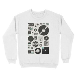 Alternative view of Data Unisex Crewneck Sweatshirt