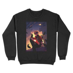 Dave Strider Roof Unisex Crewneck Sweatshirt
