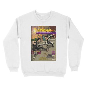 Alternative view of Dayman Comic Unisex Crewneck Sweatshirt