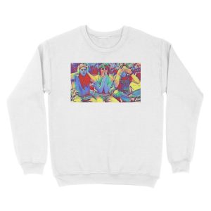 Alternative view of DAZED AND CONFUSED x FLORA Unisex Crewneck Sweatshirt