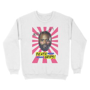 Alternative view of Death Grips - No Love Desu Web Unisex Crewneck Sweatshirt