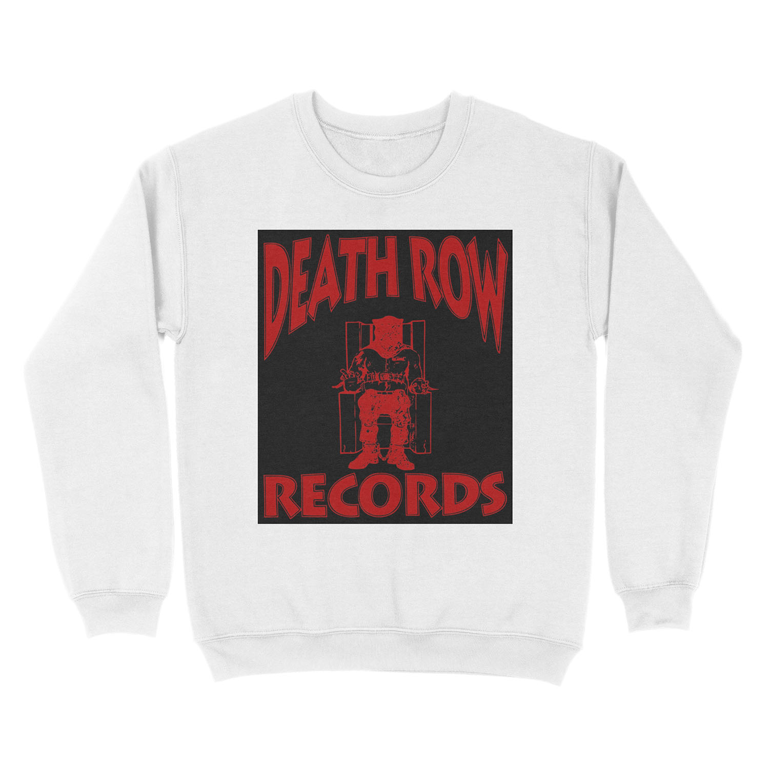 DEATHROWred Unisex Crewneck Sweatshirt - Image 2