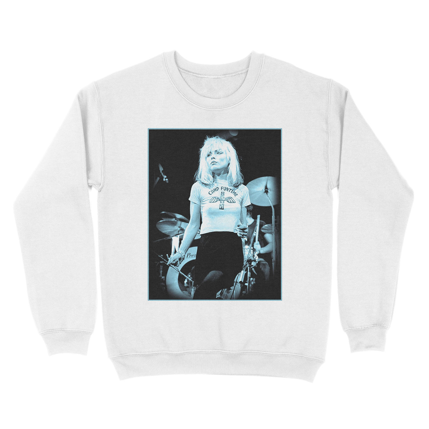 Debbie Harry - Camp Funtime Unisex Crewneck Sweatshirt - Image 2