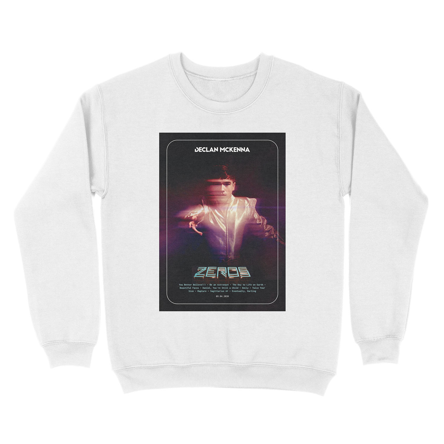 Declan McKenna - Zeros (2020) Music Album Cover Unisex Crewneck Sweatshirt - Image 2