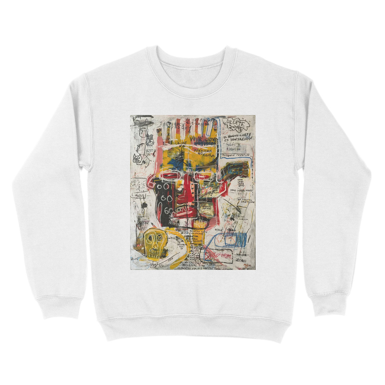 Delete Zone Unisex Crewneck Sweatshirt - Image 2