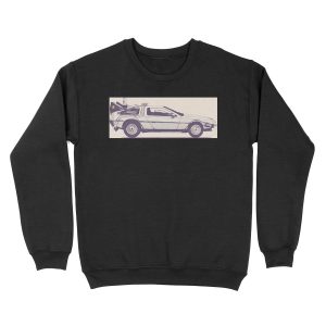 Delorean Unisex Crewneck Sweatshirt