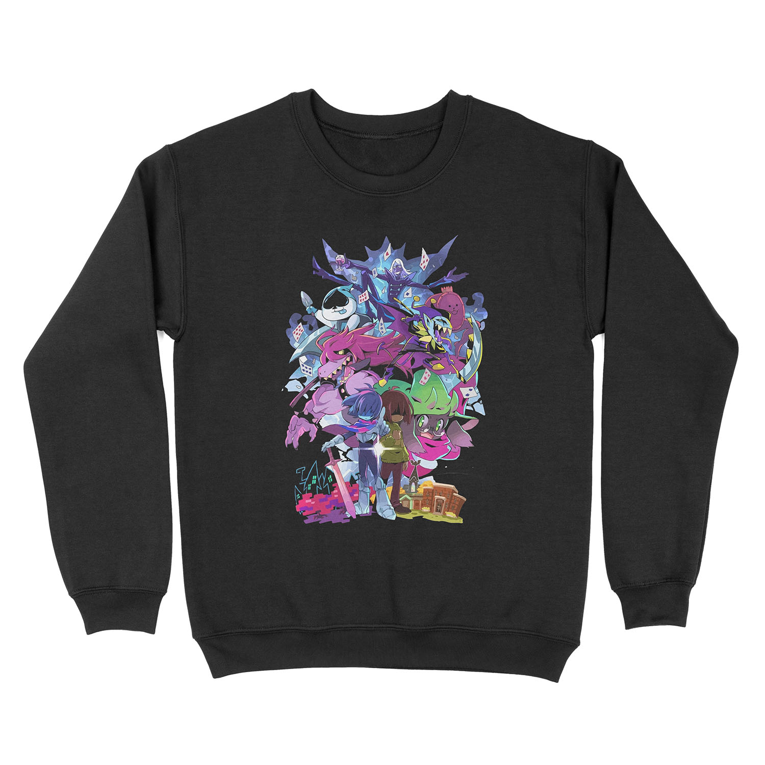 Deltarune - Adventure Unisex Crewneck Sweatshirt