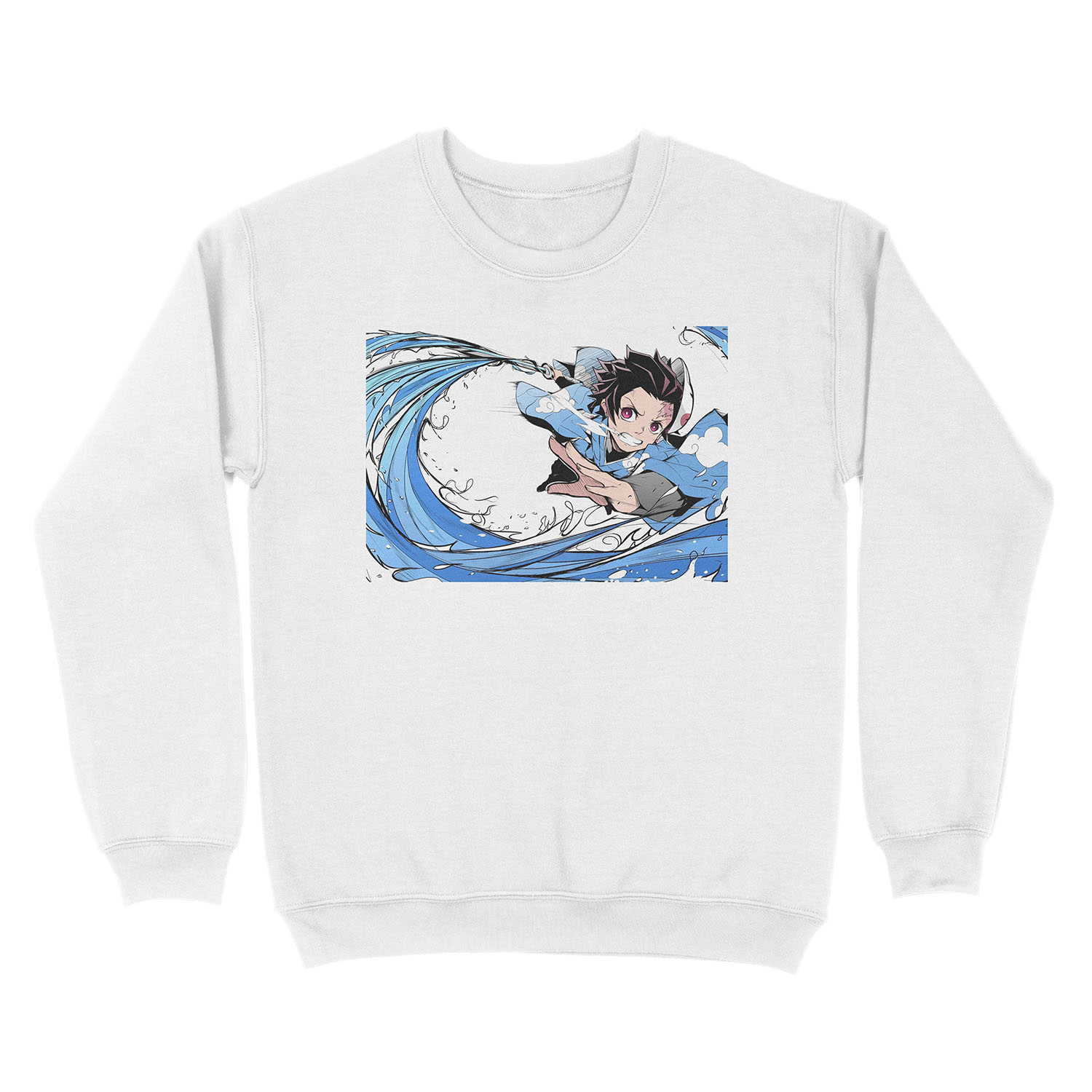 Demon slayer, Kimetsu no yaiba - 4 Unisex Crewneck Sweatshirt - Image 2