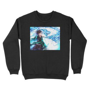 Demon slayer, Kimetsu no yaiba - 8 Unisex Crewneck Sweatshirt