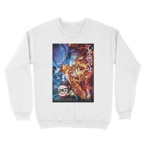 Alternative view of Demon Slayer Mugen Train Unisex Crewneck Sweatshirt