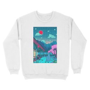Alternative view of Demon Slaying Estate Unisex Crewneck Sweatshirt