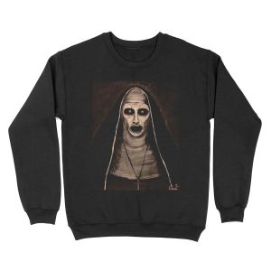 Demonic Sister Valak Unisex Crewneck Sweatshirt