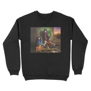 descendants poster Unisex Crewneck Sweatshirt