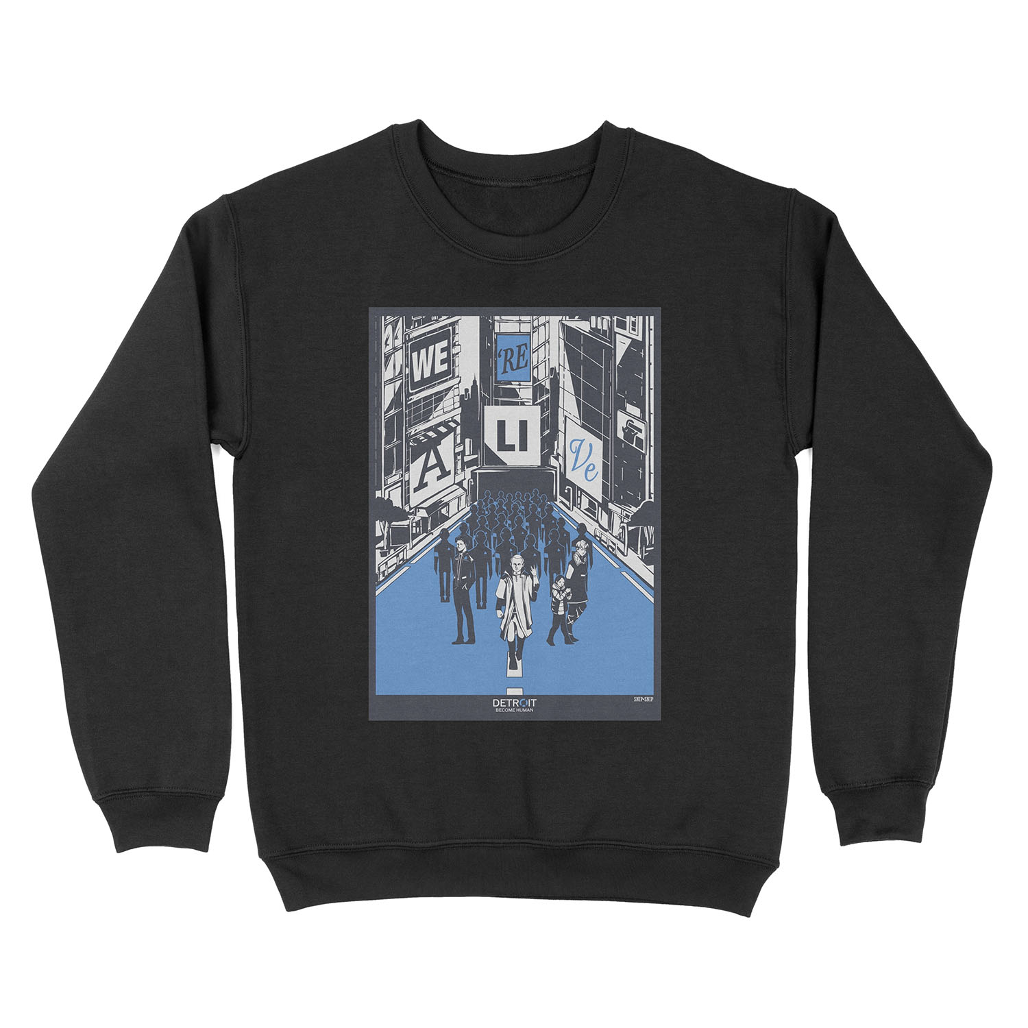 Detroit Become Human Unisex Crewneck Sweatshirt