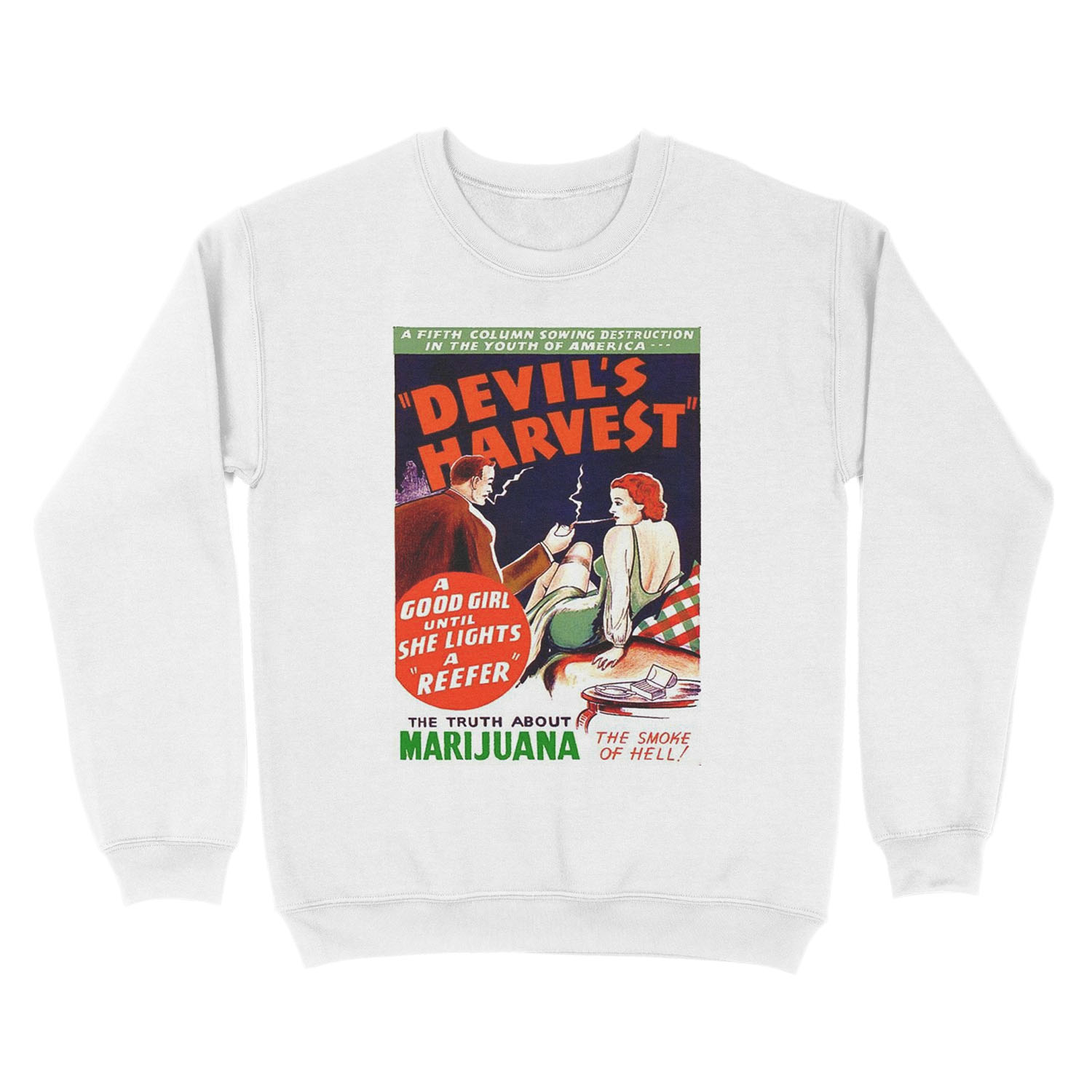 Devil's Harvest Unisex Crewneck Sweatshirt - Image 2
