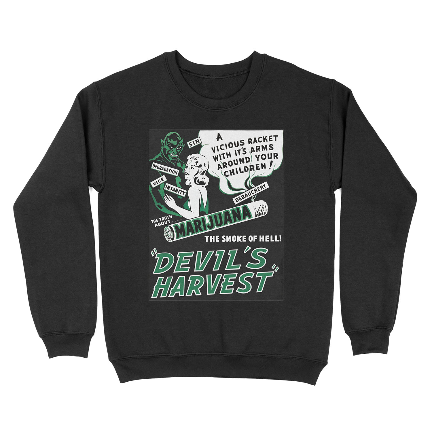 Devils Harvest Unisex Crewneck Sweatshirt