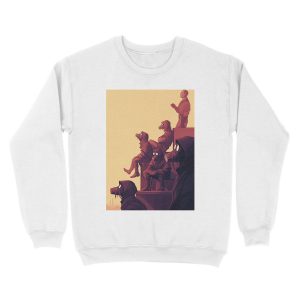 Alternative view of DH: Whalers Unisex Crewneck Sweatshirt