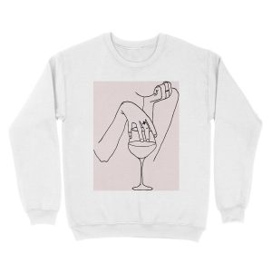 Alternative view of Diana Unisex Crewneck Sweatshirt