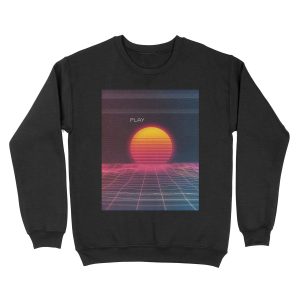 Digital sunset Unisex Crewneck Sweatshirt
