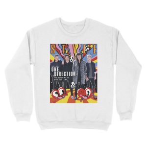 Alternative view of direction style Unisex Crewneck Sweatshirt
