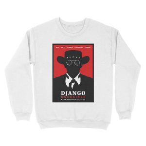 Alternative view of Django Unchained film poster Unisex Crewneck Sweatshirt