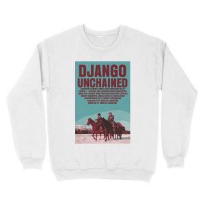 Alternative view of Django Unchained Movie Unisex Crewneck Sweatshirt