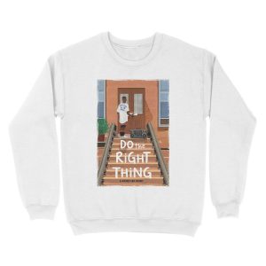 Alternative view of Do the Right Thing - A Spike Lee Joint movie poster Unisex Crewneck Sweatshirt