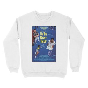 Alternative view of Do the right thing Unisex Crewneck Sweatshirt