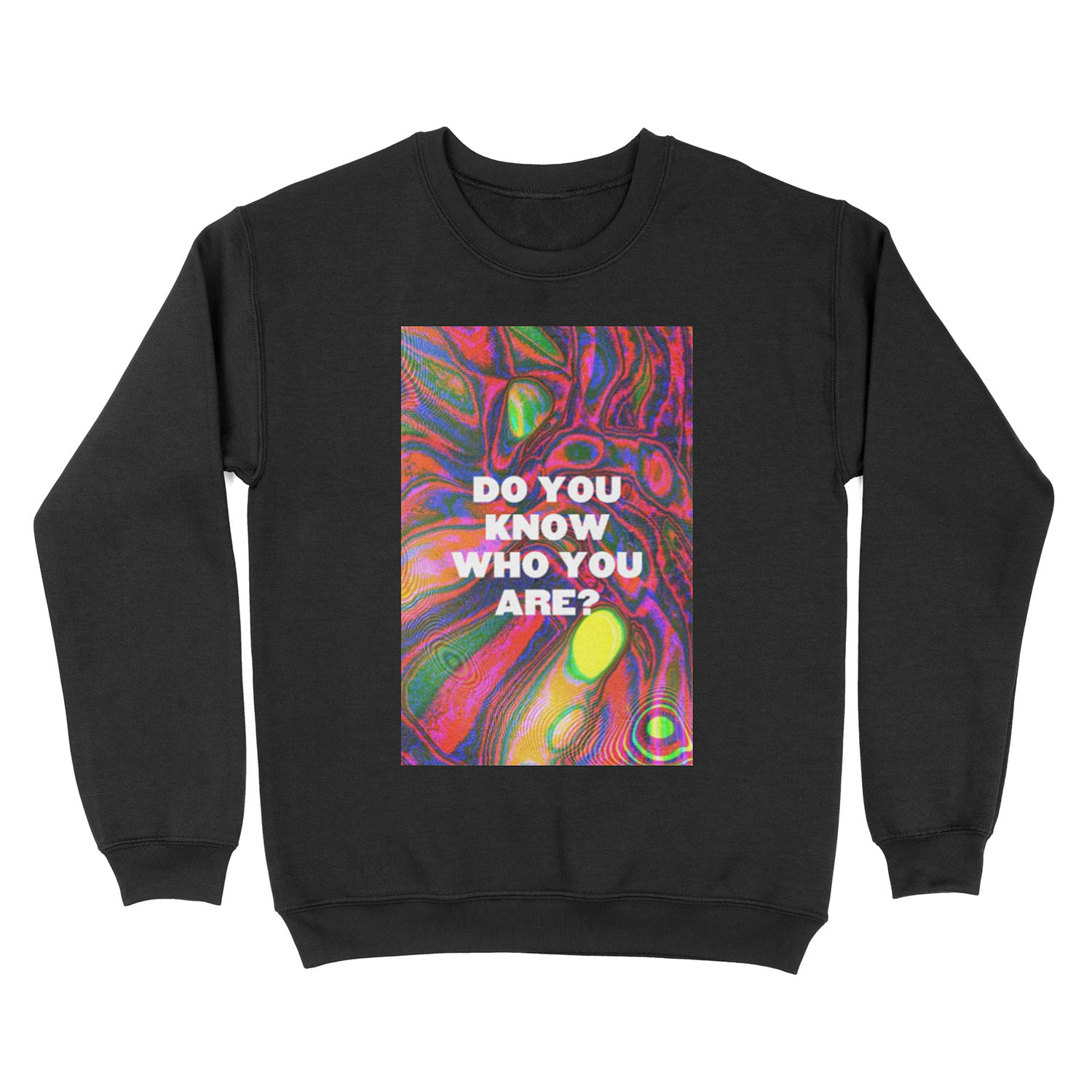 DO YOU KNOW WHO YOU ARE? (HS) Unisex Crewneck Sweatshirt