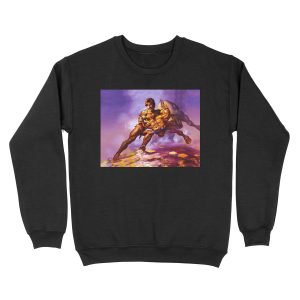 Dodgeball Painting Unisex Crewneck Sweatshirt