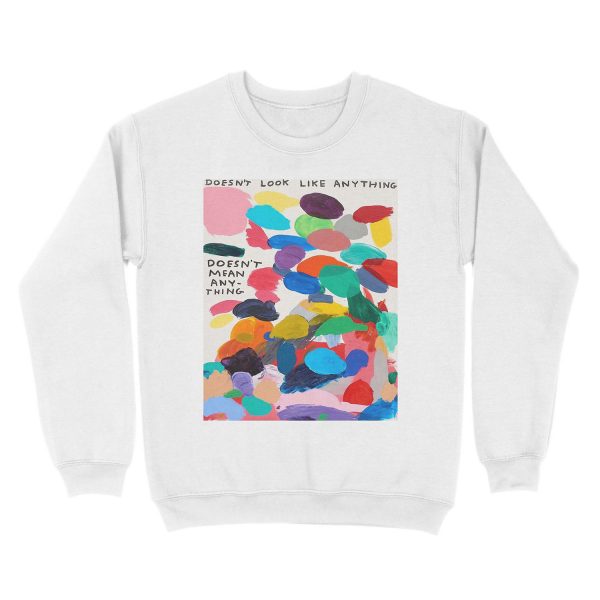 Doesn't Look Mean Anything Unisex Crewneck Sweatshirt - Image 2
