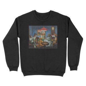 Dogs Playing D&D Unisex Crewneck Sweatshirt
