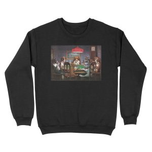 Dogs Playing Poker - A Friend In Need Unisex Crewneck Sweatshirt