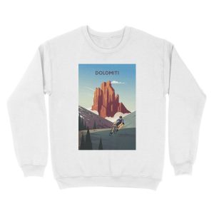 Alternative view of Dolomiti Unisex Crewneck Sweatshirt