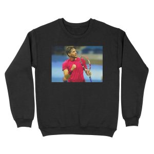 Dominic Thiem winning the 2020 US Open Unisex Crewneck Sweatshirt