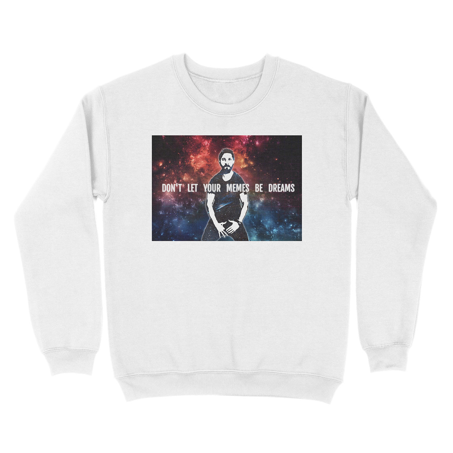 Don't Let Your Memes Be Dreams Unisex Crewneck Sweatshirt - Image 2