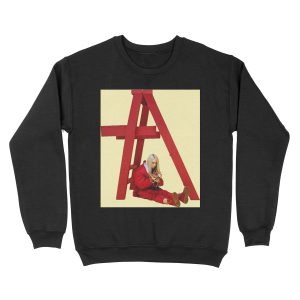 don't smile at me Unisex Crewneck Sweatshirt