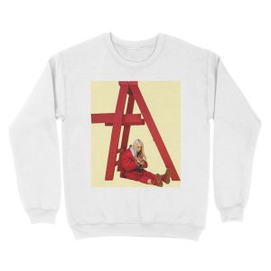Alternative view of don't smile at me Unisex Crewneck Sweatshirt
