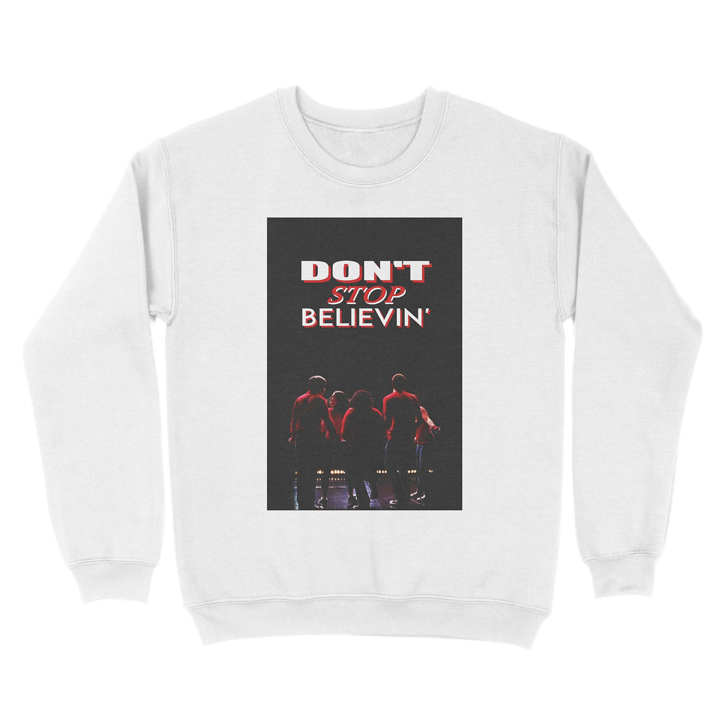Don't Stop Believin' - Glee Unisex Crewneck Sweatshirt - Image 2