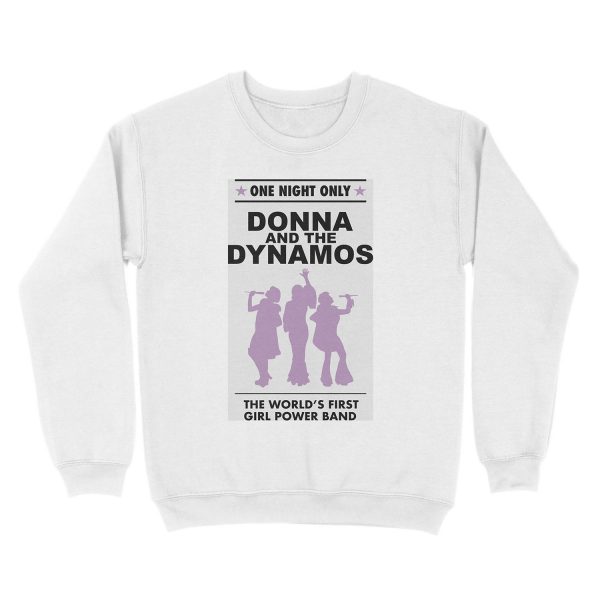 Donna and the Dynamos poster Unisex Crewneck Sweatshirt - Image 2