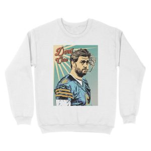 Alternative view of dont care Unisex Crewneck Sweatshirt