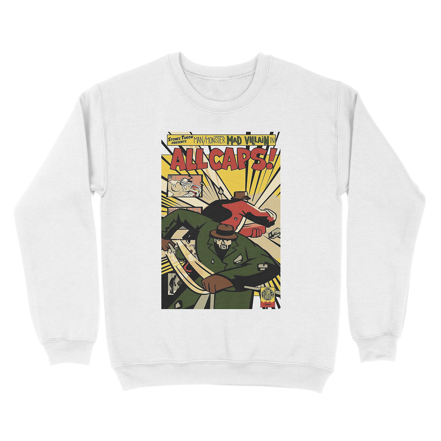 Doom All Caps! Unisex Crewneck Sweatshirt - Image 2