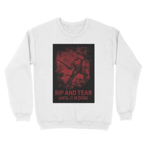 Alternative view of Doomguy Unisex Crewneck Sweatshirt