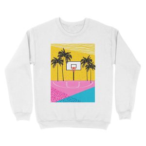 Alternative view of Dope - memphis retro vibes basketball sports athlete 80s throwback vintage style 1980's Unisex Crewneck Sweatshirt
