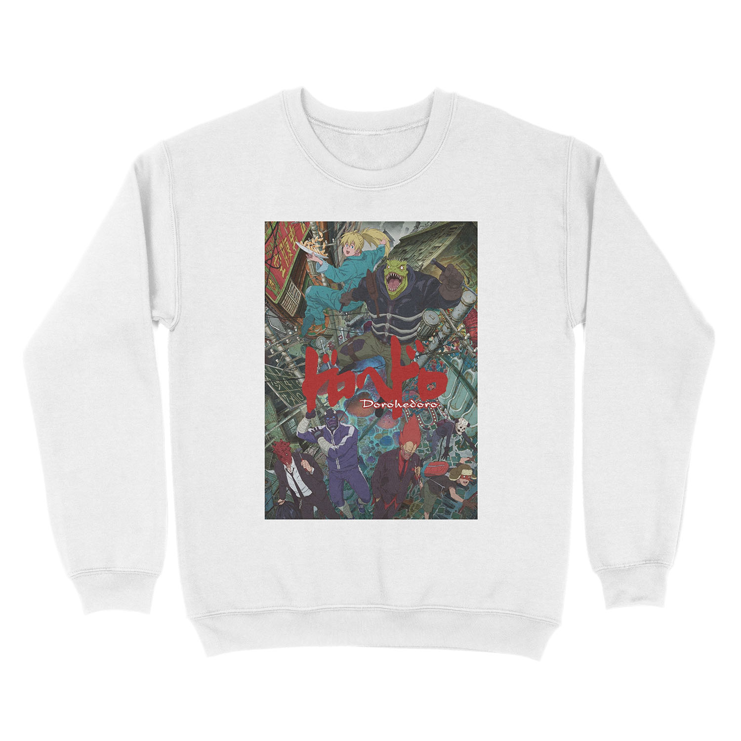 Dorohedoro Anime Unisex Crewneck Sweatshirt - Image 2
